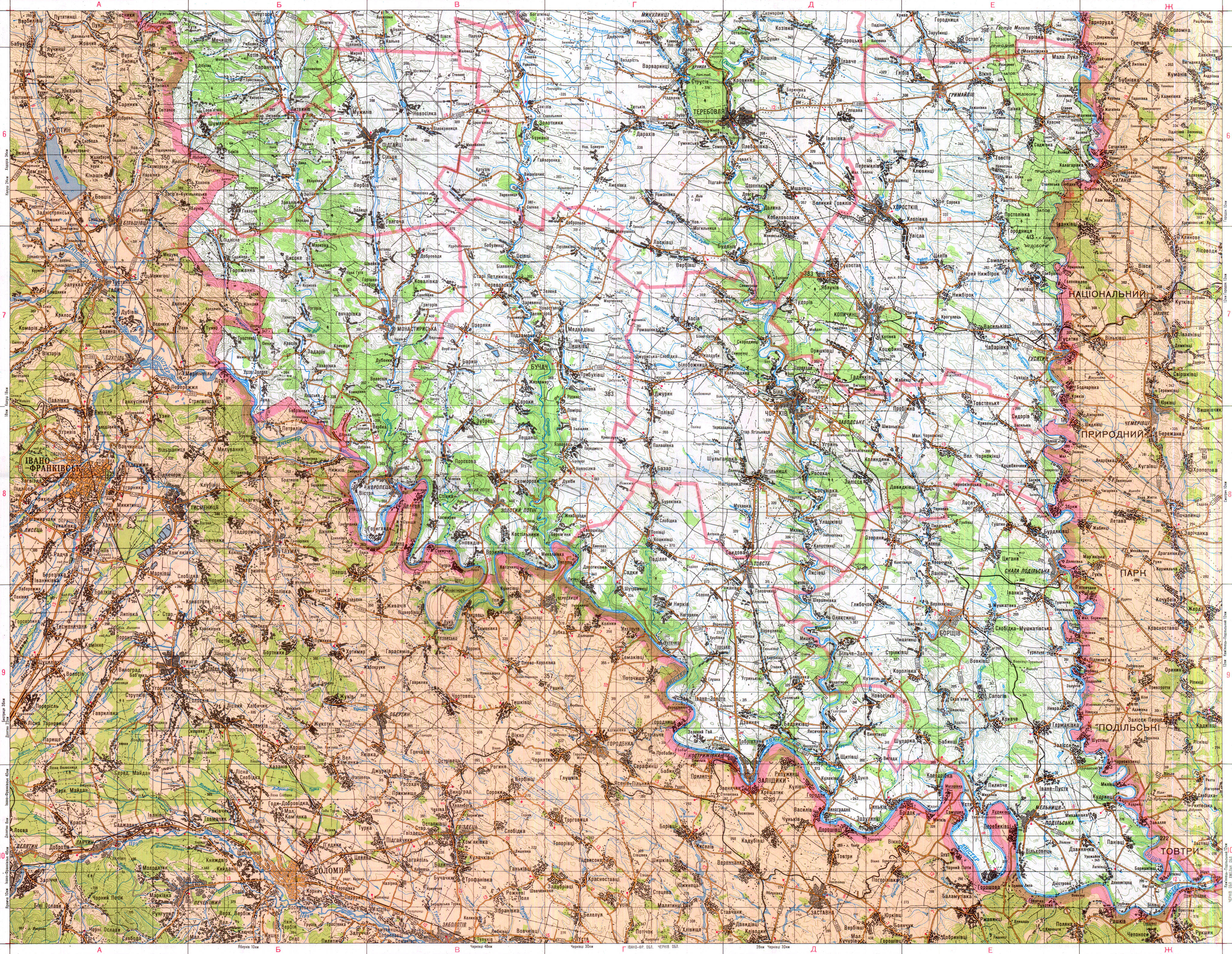 Топографические Карты Генштаба Днепропетровской Области Бесплатно
