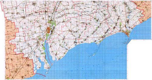 Топографическая карта Запорожской области. Карта генштаба Запорожской ...
